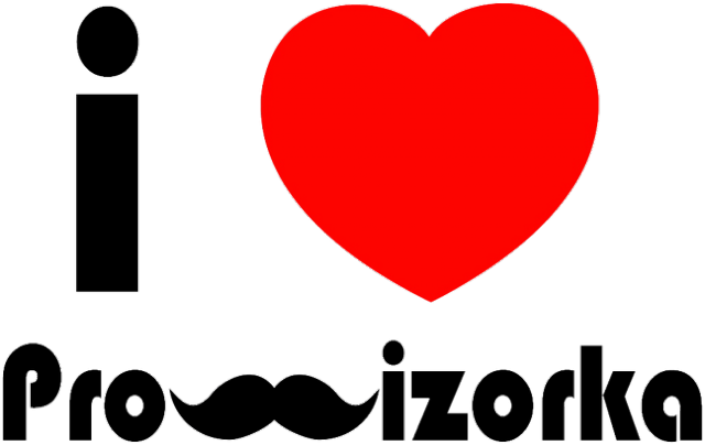 I Love Prowizorka - różne kolory