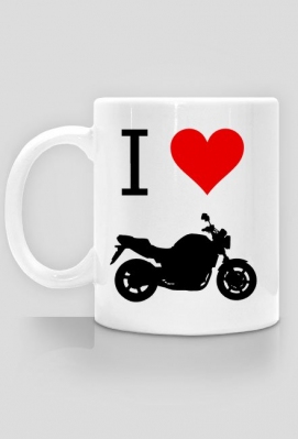 Kubek Kocham Motocykle - Motocykle - Koszulki, Bluzy, Kubki