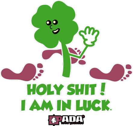 Koszulka dla dziewczynki - Koniczynka. Pada