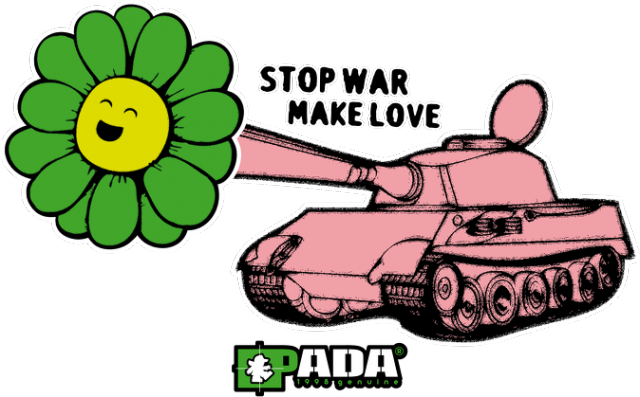 Koszulka damska - Stop war. Pada