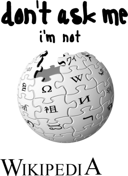 WIKIPEDIA tshirt m
