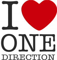 I lOve One Direction - Koszulka dla beki :)