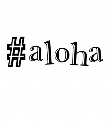 #ALOHA T-shirt