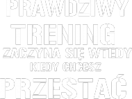 Prawdziwy trening!