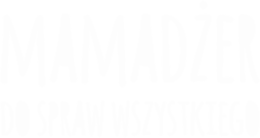 Koszulka damska kolorowa "Mamadżer ds. wszystkiego"