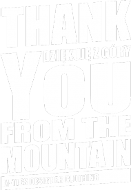 Thank you from the mountain, Dziękuję z góry