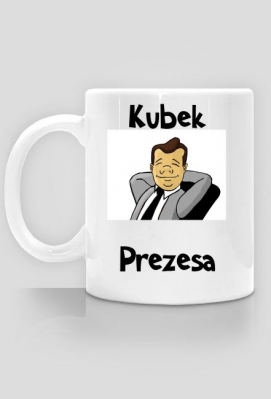 Kubek Prezesa - Prezes - PlucikSklep24h