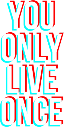 YOLO - długi rękaw (fake 3D)