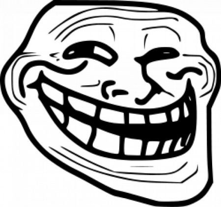 Koszulka z sławnym memem TROLL FACE