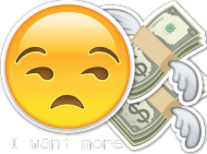 emoji shirt money