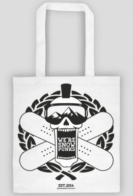 Torba - WE'RE SNOW PUNKS - SNOWBOARDOWY TATA