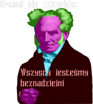 Schopenhauer (bluza czarna z kapturem)
