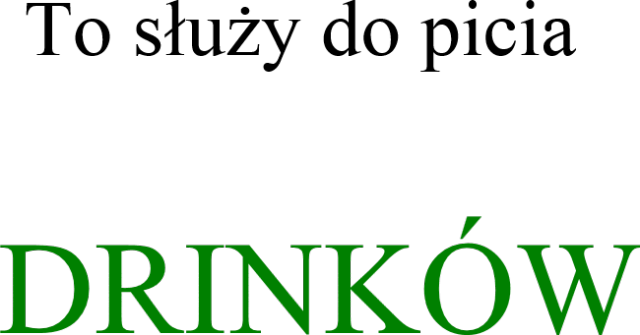 Kubek do drinków