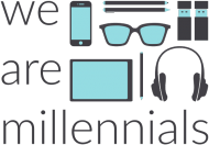 We are millennials - męska bluza
