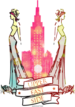 Upper East Side - damski t-shirt