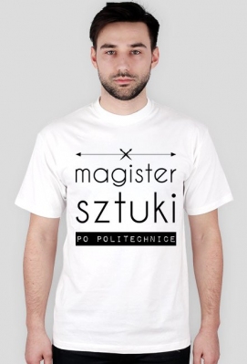 Magister sztuki - męski t-shirt - Olborska Design