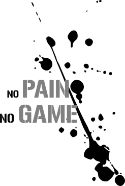 Koszulka "no pain no game"