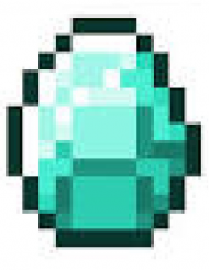 Bluzka - Biała - Diamond Minecraft