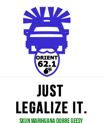 JUST LEGALIZE IT. ORIENT t-shirt