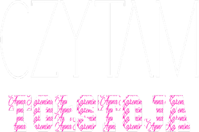 Czytam Tołstoja T-shirt czarny damski