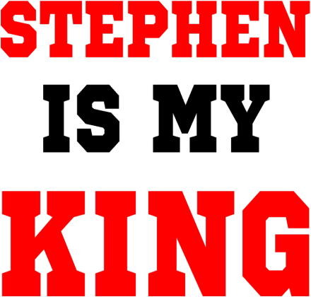 Stephen is my King Bluza biała męska