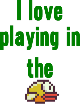 Koszulka damska z flappy bird