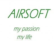 Bluza z kapturem -Airsoft my passion- my life