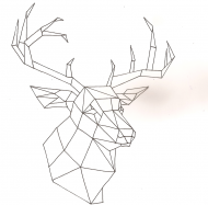 Geometric deer