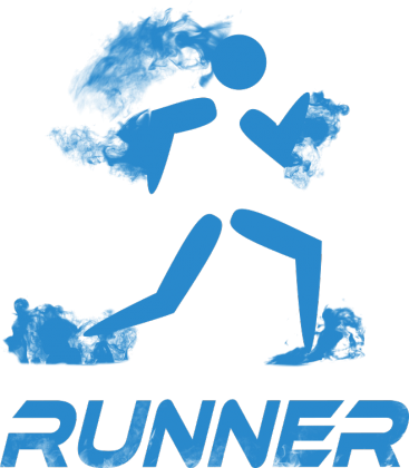 Runner blue