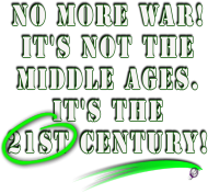 No More War - T-shirt2