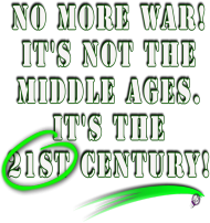 No More War - F T-shirt3