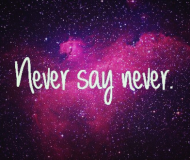 kubek never say never
