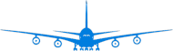 Airbus A380 - niebieski