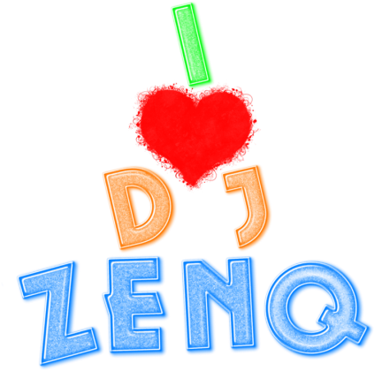 Sweter I Love Dj ZenQ