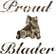 Hoodie "Proud Blader" - Black&Camo