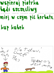 Kubek piotrek z psem