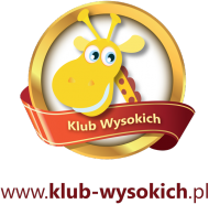 Biała koszulka członkini Klubu Wysokich.