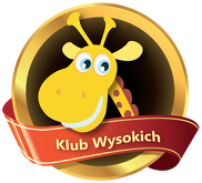 Czarna koszulka członka Klubu Wysokich.