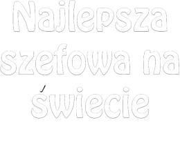 Koszulka czarna (damska) "Najlepsza szefowa na świecie"