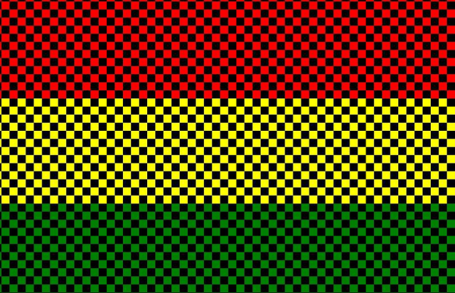 Flaga Reggae- damska
