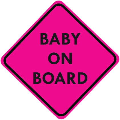 Baby on board ciąża