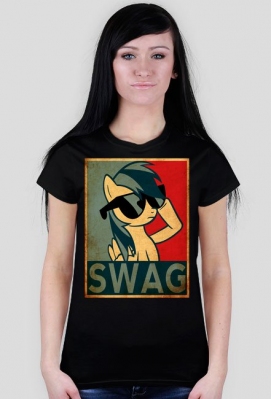Rainbow Dash Swag - damska - Cool T-Shirts
