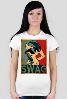 Rainbow Dash Swag - damska - Cool T-Shirts