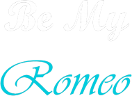 Koszulka -"Be My Romeo" (damska,czarna)