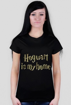 Koszulka Hogwart is my home Harry Potter # damska - mojewonsy