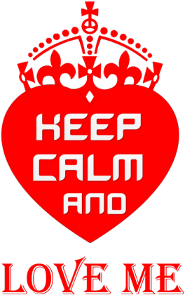 Koszulka Damska Walentynkowa KEEP CALM