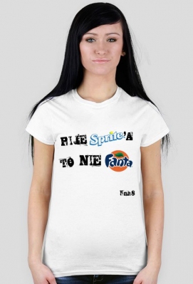 Piję Sprite'a, to nie Fanta - wersja damska - 5na8 Store