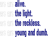 We Are T-shirt