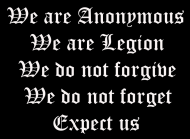 We are Anonymous