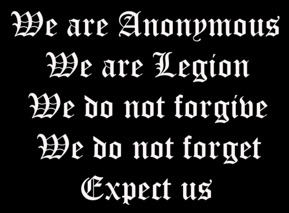 We are Anonymous